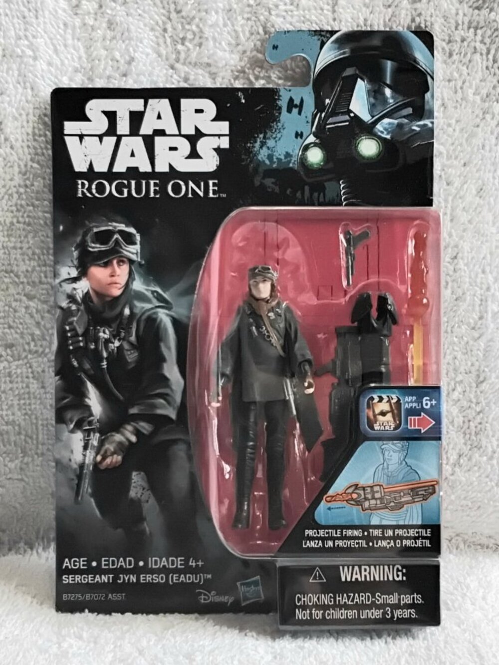 Sealed 2016 Star Wars Sergeant Jyn Erso (Eadu) Figure in NM/M packaging!!